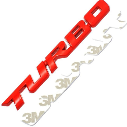 Badge Turbo voiture